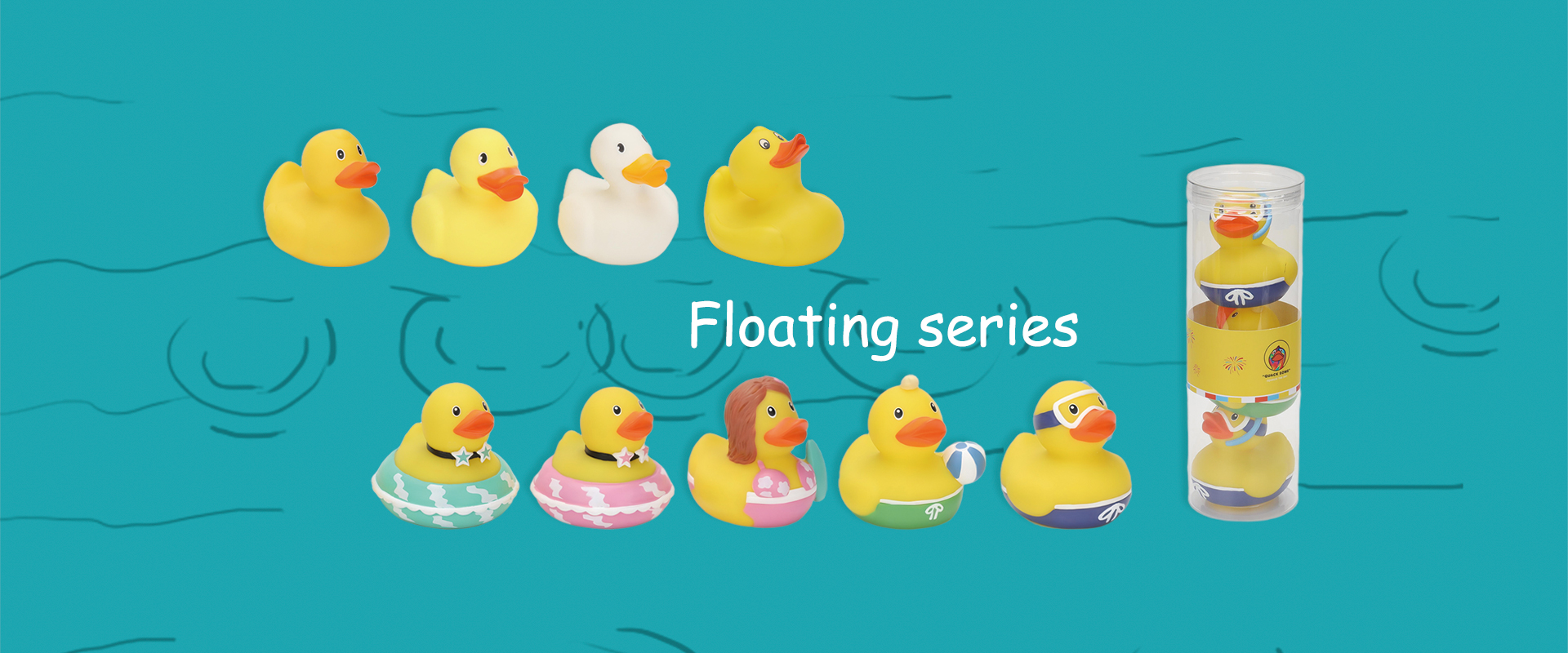 Floating Series Quacks