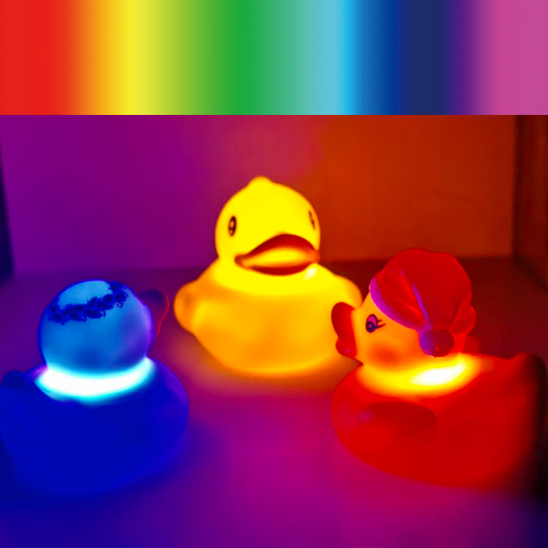 Sweetheart Duck(Waterproof Colorful LED Light)